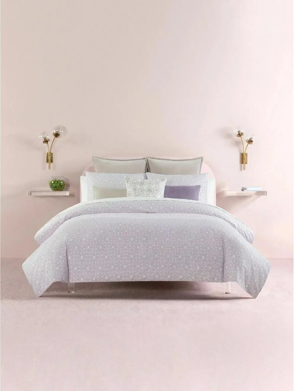 NWT Kate Spade Breeze Blocks Twin  Duvet + Sham Set